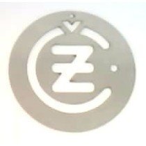 Logo CZ,nerez lesk,prum.60mm